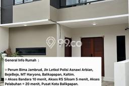 Lokasi terbaik! Rumah siap pakai disewakan di Balikpapan Selatan LB 87m2 Lokasi terbaik! Rumah siap pakai disewakan di Balikpapan Selatan LB 87m2