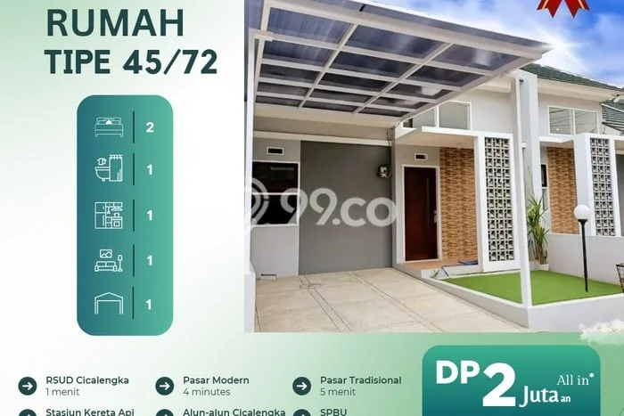 Dijual Rumah Siap Huni di Cicalengka Bandung Harga Rp 495 Juta LT 45m2 Dijual Rumah Siap Huni di Cicalengka Bandung Harga Rp 495 Juta LT 45m2