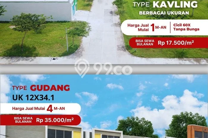 PRIME LOCATION! Gudang di Tanjung Morawa, Luas 378m², Area Bisnis, Posisi Premium PRIME LOCATION! Gudang di Tanjung Morawa, Luas 378m², Area Bisnis, Posisi Premium