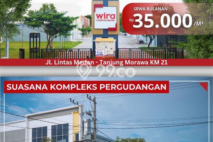 PRIME LOCATION! Gudang di Tanjung Morawa, Luas 378m², Area Bisnis, Posisi Premium PRIME LOCATION! Gudang di Tanjung Morawa, Luas 378m², Area Bisnis, Posisi Premium