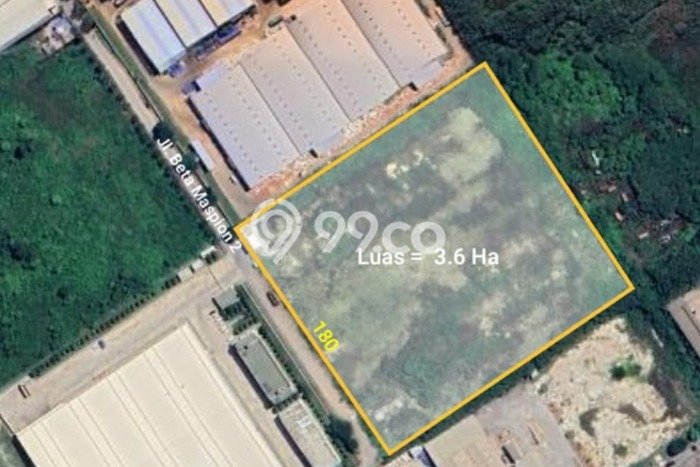 Lahan untuk Dijual Lokasi Manyar, Gresik Luas 36000m2 - Lahan untuk Dijual Lokasi Manyar, Gresik Luas 36000m2 -