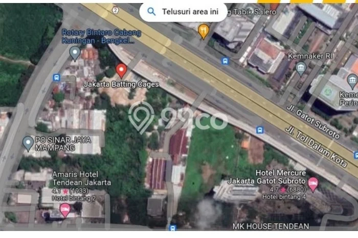 Dijual Tanah Lokasi Gatot Subroto, Jakarta Selatan Seluas 5623m2 Dijual Tanah Lokasi Gatot Subroto, Jakarta Selatan Seluas 5623m2