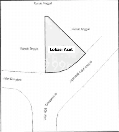 Dijual Tanah 634m2 di Gondangdia, Jakarta Pusat Dijual Tanah 634m2 di Gondangdia, Jakarta Pusat