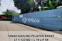 Tanah Investasi Dijual di Jakarta Selatan Punya Luas 1123m2 Tanah Investasi Dijual di Jakarta Selatan Punya Luas 1123m2