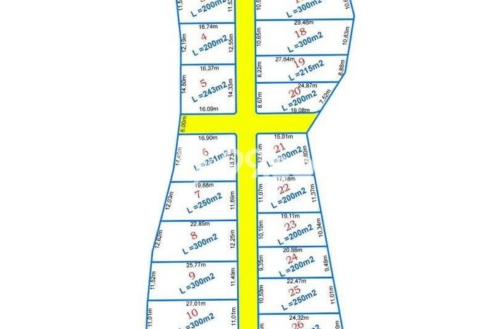 Kavling Tanah untuk Dijual di Ungasan, Badung, Luas 200m2 Kavling Tanah untuk Dijual di Ungasan, Badung, Luas 200m2
