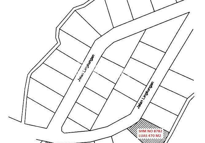 Kavling Tanah untuk Dijual di Benoa, Badung, Luas 342m2 Kavling Tanah untuk Dijual di Benoa, Badung, Luas 342m2