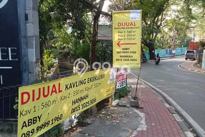 Kavling Tanah untuk Dijual di Kemang, Jakarta Selatan, Luas 1662m2 Kavling Tanah untuk Dijual di Kemang, Jakarta Selatan, Luas 1662m2