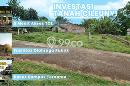 Tanah Komersial Dijual di Cileunyi Bandung 156m2 Tanah Komersial Dijual di Cileunyi Bandung 156m2