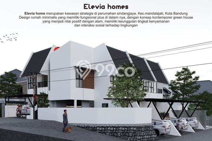 Hunian Cantik Modern Lb 70m2 di Arcamanik, Bandung Hunian Cantik Modern Lb 70m2 di Arcamanik, Bandung