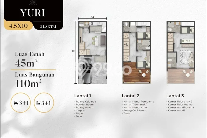Dijual Rumah Eksklusif 3 KT di Pantai Indah Kapuk 2, Jakarta Utara Dijual Rumah Eksklusif 3 KT di Pantai Indah Kapuk 2, Jakarta Utara