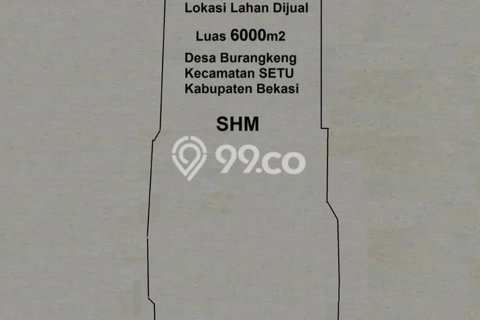 Tanah Dijual Lokasi Setu, Bekasi Luas 5500m2 Legalitas Aman Tanah Dijual Lokasi Setu, Bekasi Luas 5500m2 Legalitas Aman
