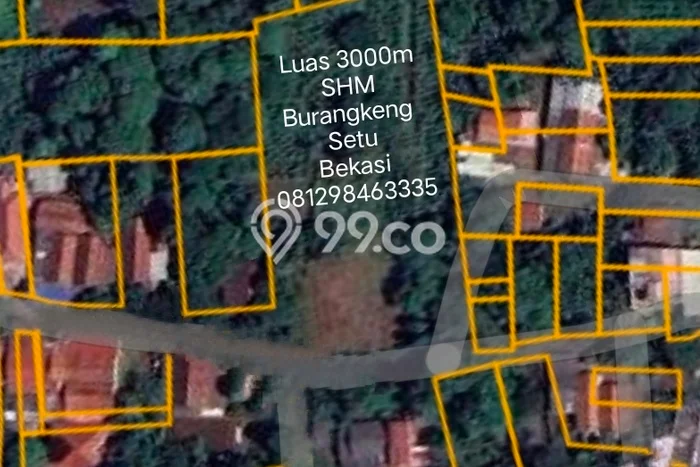 Lahan Kosong Dijual di Setu, Bekasi, Luas 3000m2 Area Strategis Lahan Kosong Dijual di Setu, Bekasi, Luas 3000m2 Area Strategis