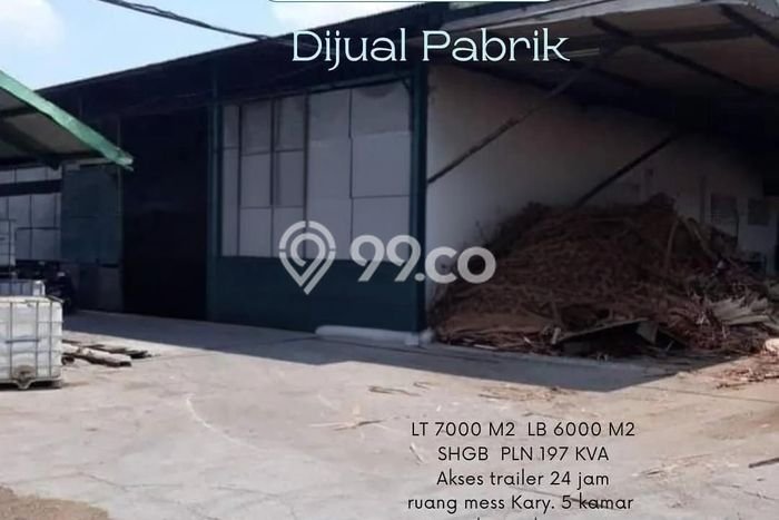 Pabrik Dijual di Mojokerto LT 6900m2 & LB 4000m2 Lokasi Terbaik! Pabrik Dijual di Mojokerto LT 6900m2 & LB 4000m2 Lokasi Terbaik!
