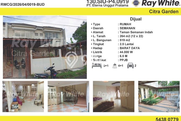 Rumah Elit Modern Siap Huni di Semanan Jakarta Barat Rumah Elit Modern Siap Huni di Semanan Jakarta Barat
