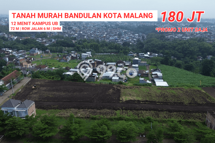 Kavling Tanah Dijual di Sukun Malang Spesifikasi 72m2 Kavling Tanah Dijual di Sukun Malang Spesifikasi 72m2