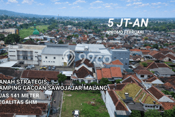 Kavling Tanah untuk Dijual di Sawojajar, Malang, Luas 141m2 Kavling Tanah untuk Dijual di Sawojajar, Malang, Luas 141m2