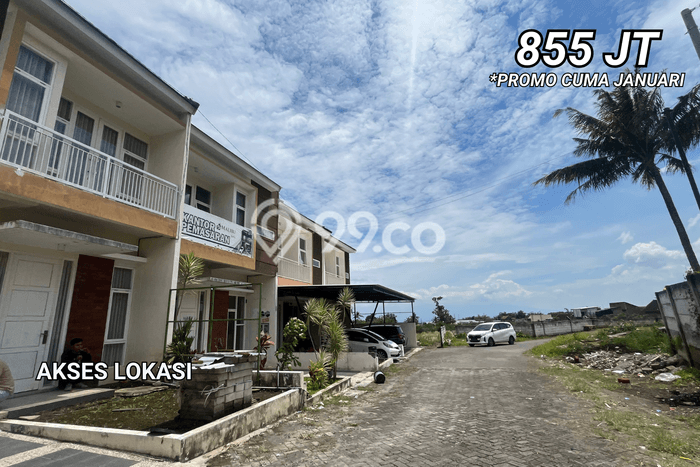 Vila Tenang di Junrejo, Luas 68m2m², View Menarik sekitar Vila Tenang di Junrejo, Luas 68m2m², View Menarik sekitar