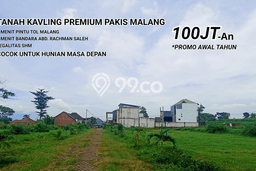 Tanah di Pakis, Malang Luas 75m2 Dijual Segera Tanah di Pakis, Malang Luas 75m2 Dijual Segera