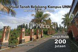Tanah Kavling Dijual di Merjosari, Malang dengan Luas Tanah 75m2 Tanah Kavling Dijual di Merjosari, Malang dengan Luas Tanah 75m2