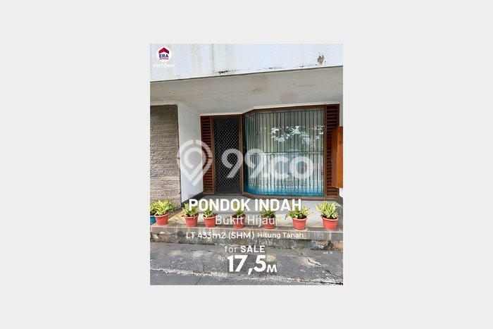 Tanah Siap Bangun Dijual di Jakarta Selatan Punya Luas 433m2 Tanah Siap Bangun Dijual di Jakarta Selatan Punya Luas 433m2