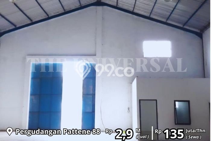 Unit Gudang Dijual di Makassar LT 540m2 & LB 540m2 Unit Gudang Dijual di Makassar LT 540m2 & LB 540m2
