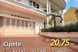 Rumah Elit LB 614m2 Siap Huni Desain Elegan di Cipete, Jakarta Selatan Rumah Elit LB 614m2 Siap Huni Desain Elegan di Cipete, Jakarta Selatan