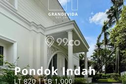 For Sale! Luxury House LT 820m2 Desain Modern di Pondok Indah For Sale! Luxury House LT 820m2 Desain Modern di Pondok Indah