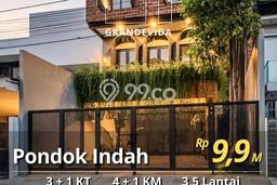 For Sale! Premium House LT 140m2 Desain Elegan di Pondok Indah For Sale! Premium House LT 140m2 Desain Elegan di Pondok Indah