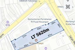 Tanah Dijual Lokasi Menteng, Jakarta Pusat Luas 5620m2 Legalitas Aman Tanah Dijual Lokasi Menteng, Jakarta Pusat Luas 5620m2 Legalitas Aman