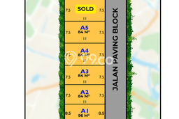 Tanah Kavling di Madiun Dijual dengan Luas 96m2 Tanah Kavling di Madiun Dijual dengan Luas 96m2