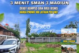 Untuk Dijual Tanah di Jiwan Madiun Luas 104m2 SHM Untuk Dijual Tanah di Jiwan Madiun Luas 104m2 SHM