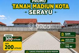 Lahan untuk Dijual Lokasi Madiun, Madiun Luas 100m2 SHM Lahan untuk Dijual Lokasi Madiun, Madiun Luas 100m2 SHM