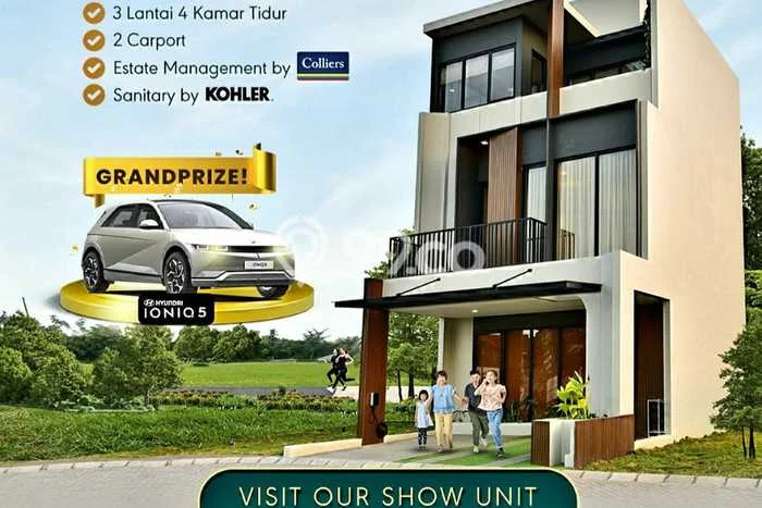 Rumah Modern 4 KT di Pesanggrahan Jakarta Barat Semi Furnished Rumah Modern 4 KT di Pesanggrahan Jakarta Barat Semi Furnished