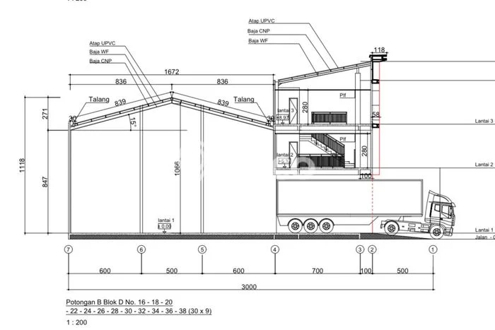 Gudang Komersial Dijual di Periuk Tangerang LT 270m2 & LB 369m2 Gudang Komersial Dijual di Periuk Tangerang LT 270m2 & LB 369m2