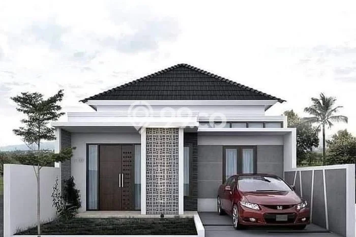 Dijual Cepat Rumah Minimalis & Modern LB 50m2 di Harapan Raya Dijual Cepat Rumah Minimalis & Modern LB 50m2 di Harapan Raya