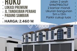 Ruko Dijual di Denpasar Barat LT 100m2, LB 130m2 untuk Investasi Ruko Dijual di Denpasar Barat LT 100m2, LB 130m2 untuk Investasi