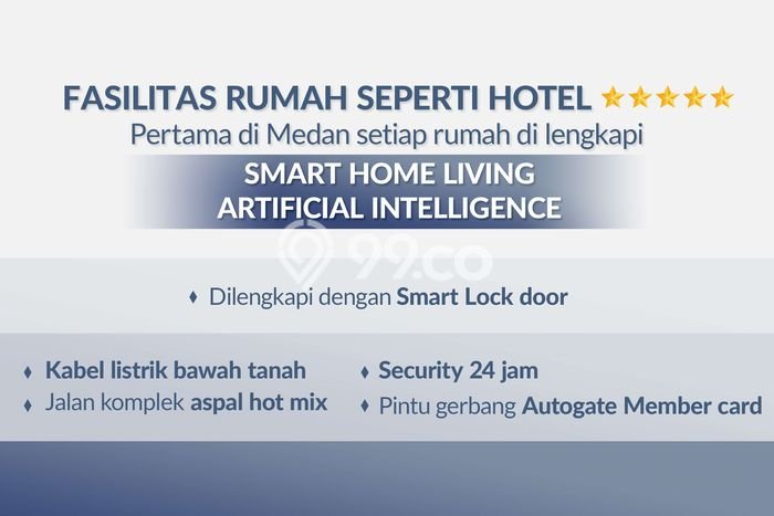 Vila di Medan Baru, Area 66m2m², Dekat ke Fasilitas Umum Vila di Medan Baru, Area 66m2m², Dekat ke Fasilitas Umum