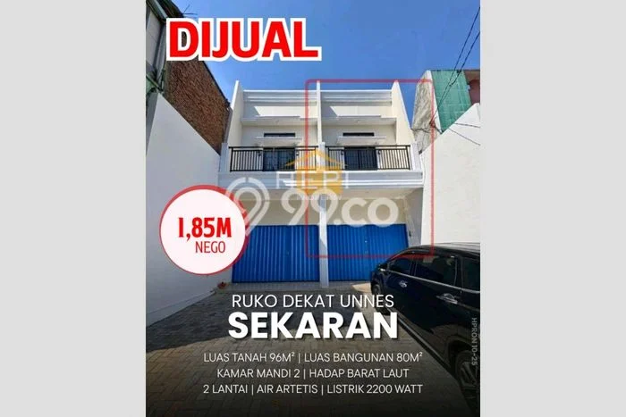 Ruko Favorit Dijual di Gunung Pati Semarang Area Pusat Bisnis Ruko Favorit Dijual di Gunung Pati Semarang Area Pusat Bisnis