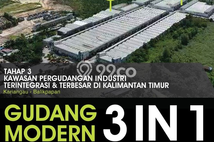 Gudang Bagus LT 234m2 LB 288m2 Dijual di Balikpapan Kota Balikpapan Gudang Bagus LT 234m2 LB 288m2 Dijual di Balikpapan Kota Balikpapan