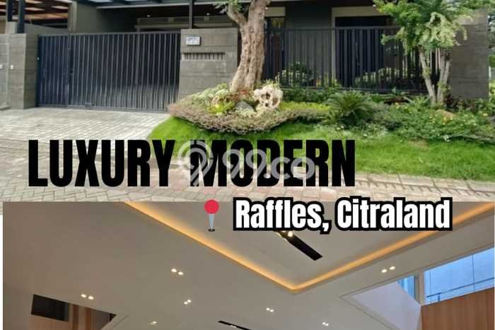 Rumah Nyaman dengan 5 Kamar Tidur di Kawasan Citraland, Surabaya Rumah Nyaman dengan 5 Kamar Tidur di Kawasan Citraland, Surabaya