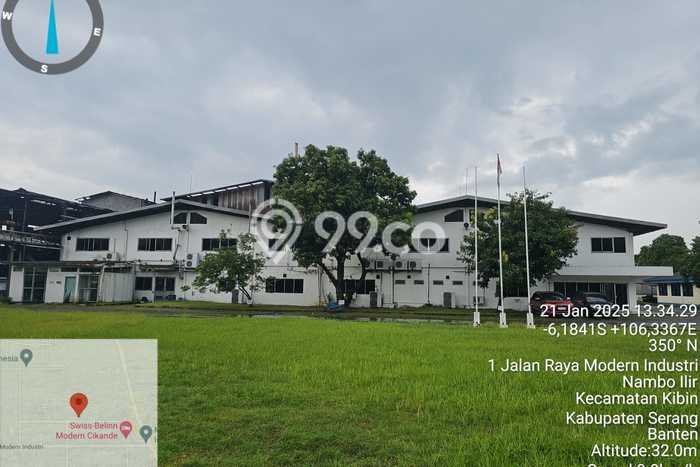 Unit Pabrik Dijual di Kibin Serang 18768m2 Unit Pabrik Dijual di Kibin Serang 18768m2