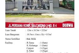 Disewakan segera hunian minimalis strategis 3 Kamar di Pontianak Tenggara, Pontianak Disewakan segera hunian minimalis strategis 3 Kamar di Pontianak Tenggara, Pontianak