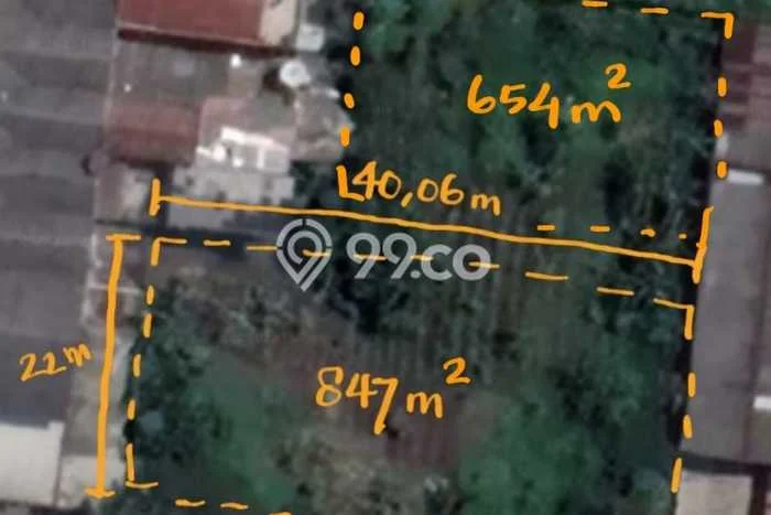 Lahan Kosong Dijual di Bandung dengan Area 1501m2 Lahan Kosong Dijual di Bandung dengan Area 1501m2