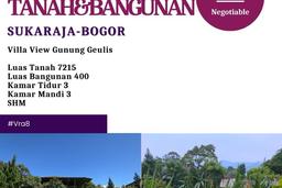 Lahan untuk Dijual di Sukaraja Bogor Luas 7215m2 Lahan untuk Dijual di Sukaraja Bogor Luas 7215m2