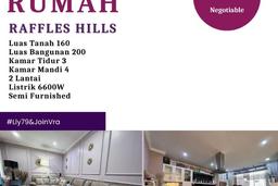Rumah Sewa Jakarta Timur LT 160m2 LB 200m2 Area Raffles Hills Rumah Sewa Jakarta Timur LT 160m2 LB 200m2 Area Raffles Hills