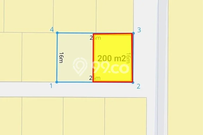 Lahan Dijual Lokasi Strategis di Badung dengan Luas 200m2 Lahan Dijual Lokasi Strategis di Badung dengan Luas 200m2