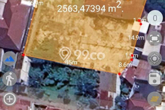 Lahan Strategis di Ciracas Dijual dengan Luas 2563m2 Lahan Strategis di Ciracas Dijual dengan Luas 2563m2
