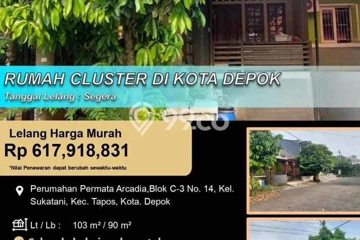 For Sale Rumah 2 Kamar Lokasi Ideal Bagus dan Strategis di Tapos For Sale Rumah 2 Kamar Lokasi Ideal Bagus dan Strategis di Tapos