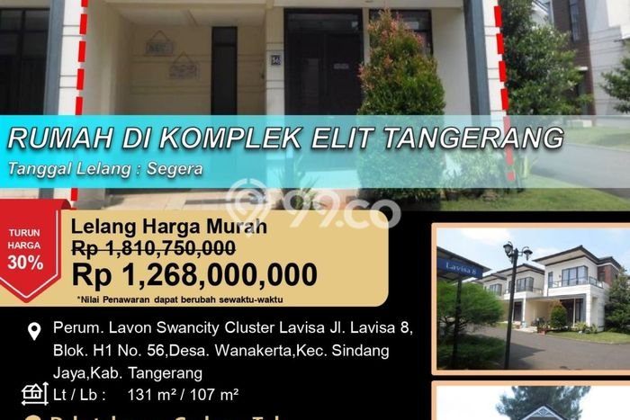 Dijual Rumah 4 Kamar Lokasi Ideal Nyaman dan Strategis di Sindang Jaya Dijual Rumah 4 Kamar Lokasi Ideal Nyaman dan Strategis di Sindang Jaya