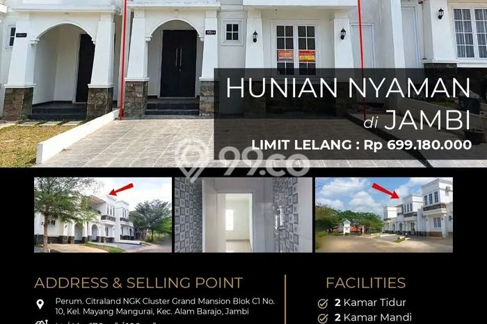 Dijual Cepat Rumah Bagus Siap Huni LB 100m2 di Alam Barajo, Jambi Dijual Cepat Rumah Bagus Siap Huni LB 100m2 di Alam Barajo, Jambi